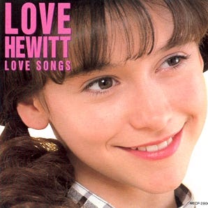 Album artwork for Love Songs by Jennifer Love Hewitt