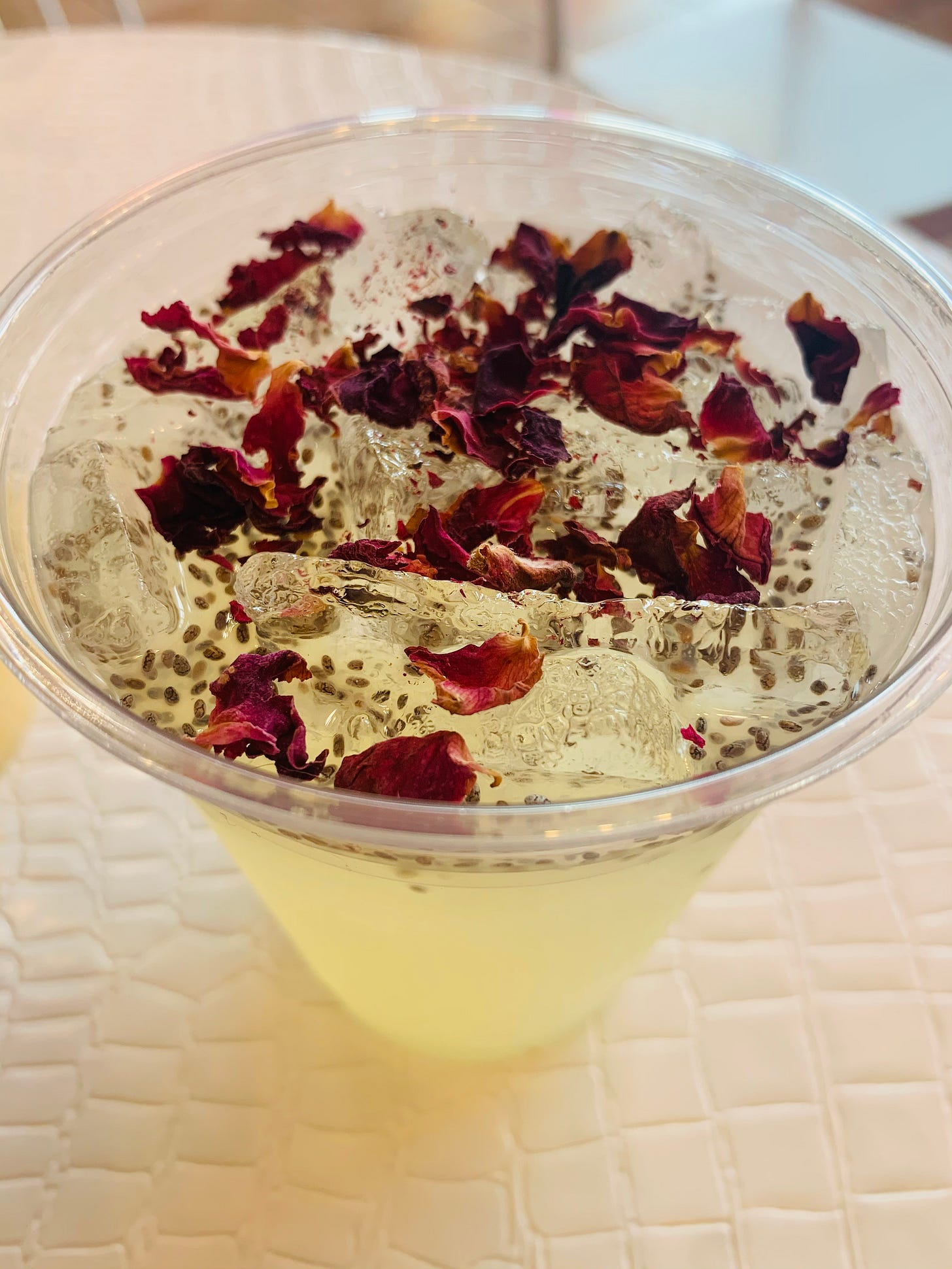 Rose lemonade. Photo: Polly's Digest.