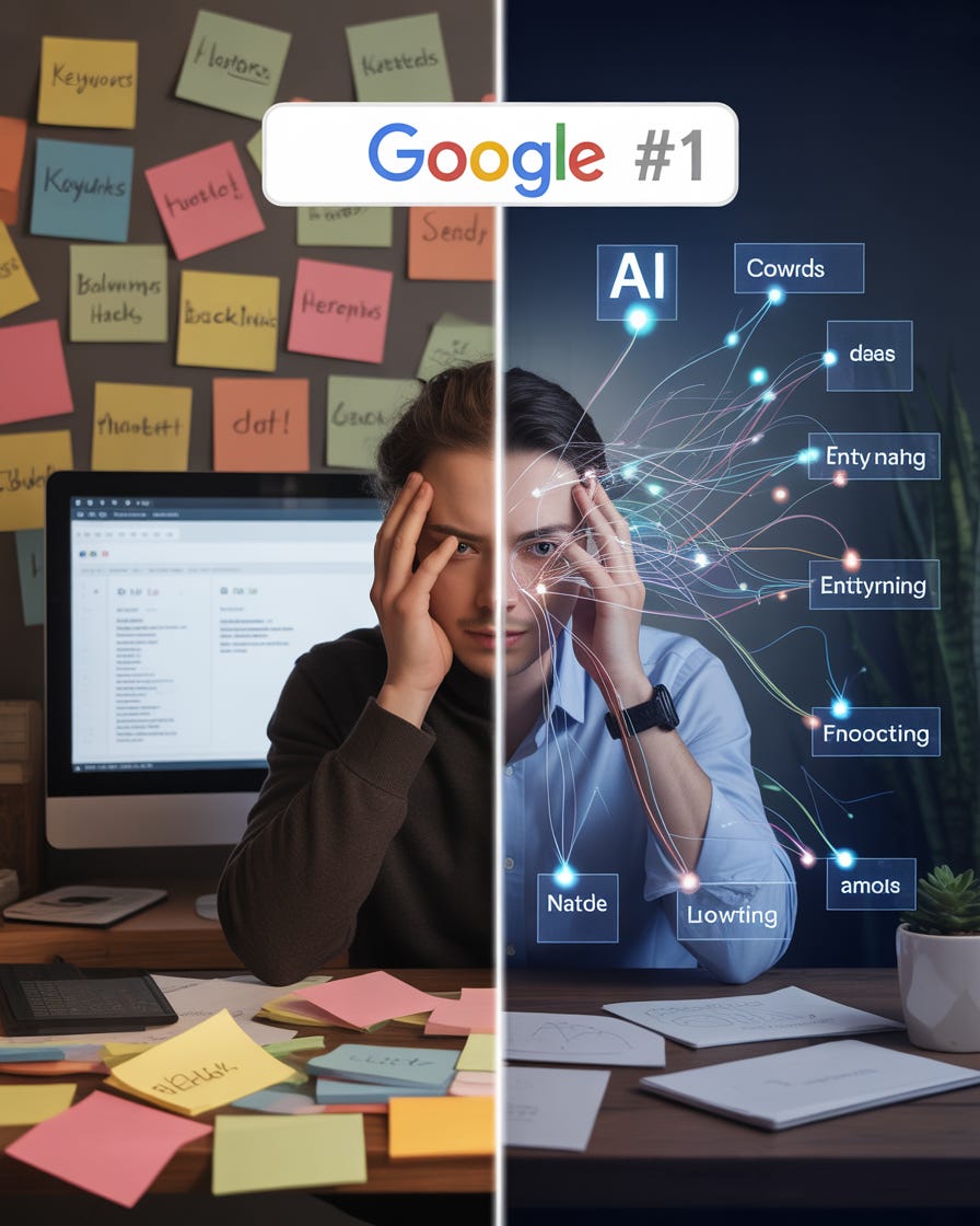 how to rank #1 on google using ai seo strategies with an unfair advantage system for higher rankings and traffic
