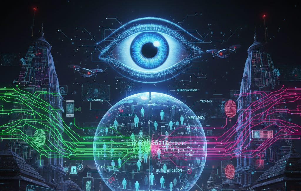 Architektura cyfrowego posłuszeństwa: Wielowymiarowa analiza systemu Aadhaar i przyszłość tożsamości biometrycznej