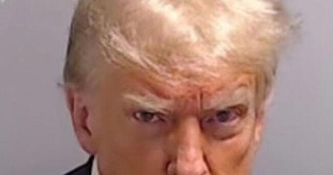 Donald Trump 'rehearsed his mug shot face'!