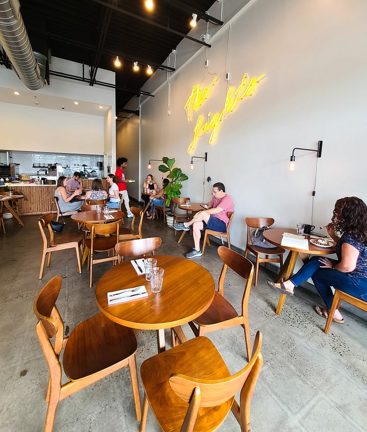 The Lights Cafe interior