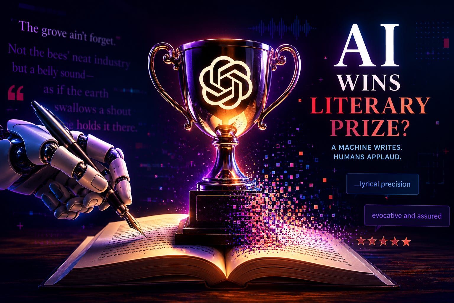 AI Writing in Literary Prizes