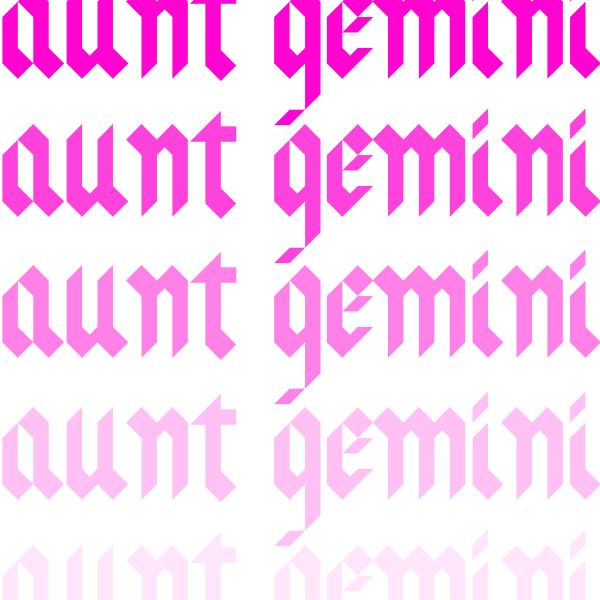 aunt gemini