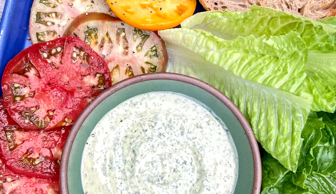 melissa clark green goddess dressing Green Goddess