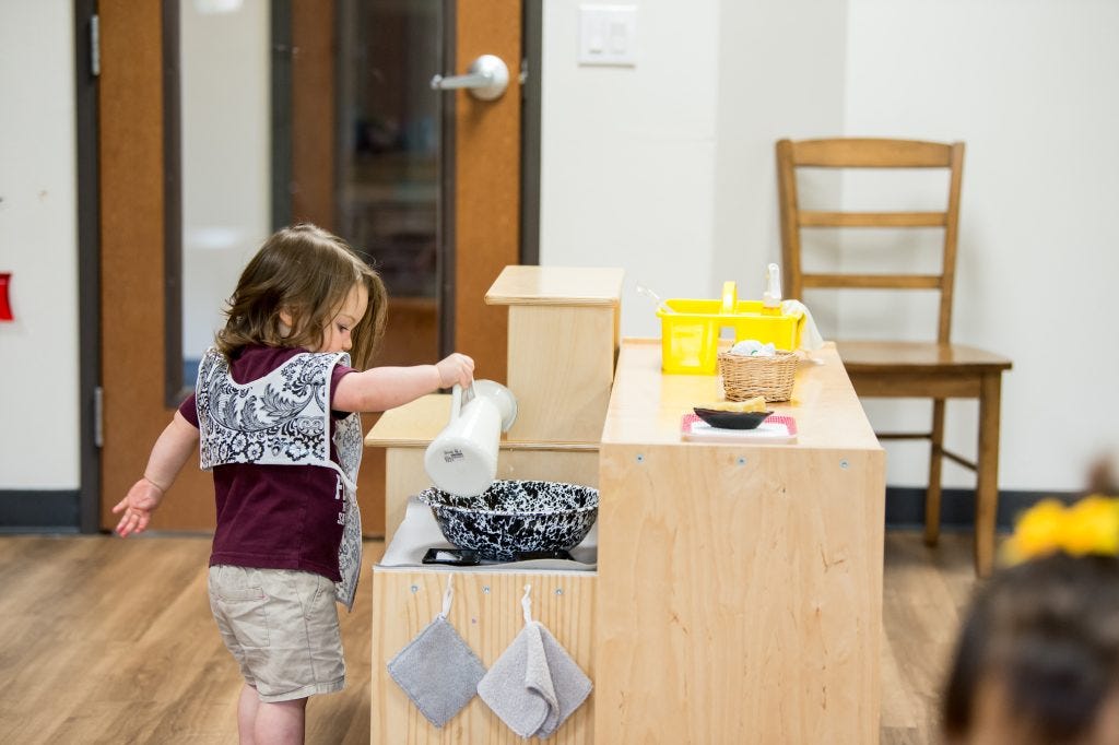 montessori activities for the summer pouring and practical life water work