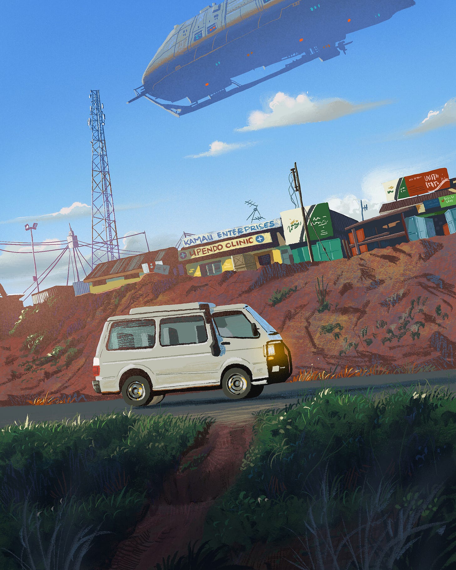 Prydwen in Kinoo by Kelvin Shani