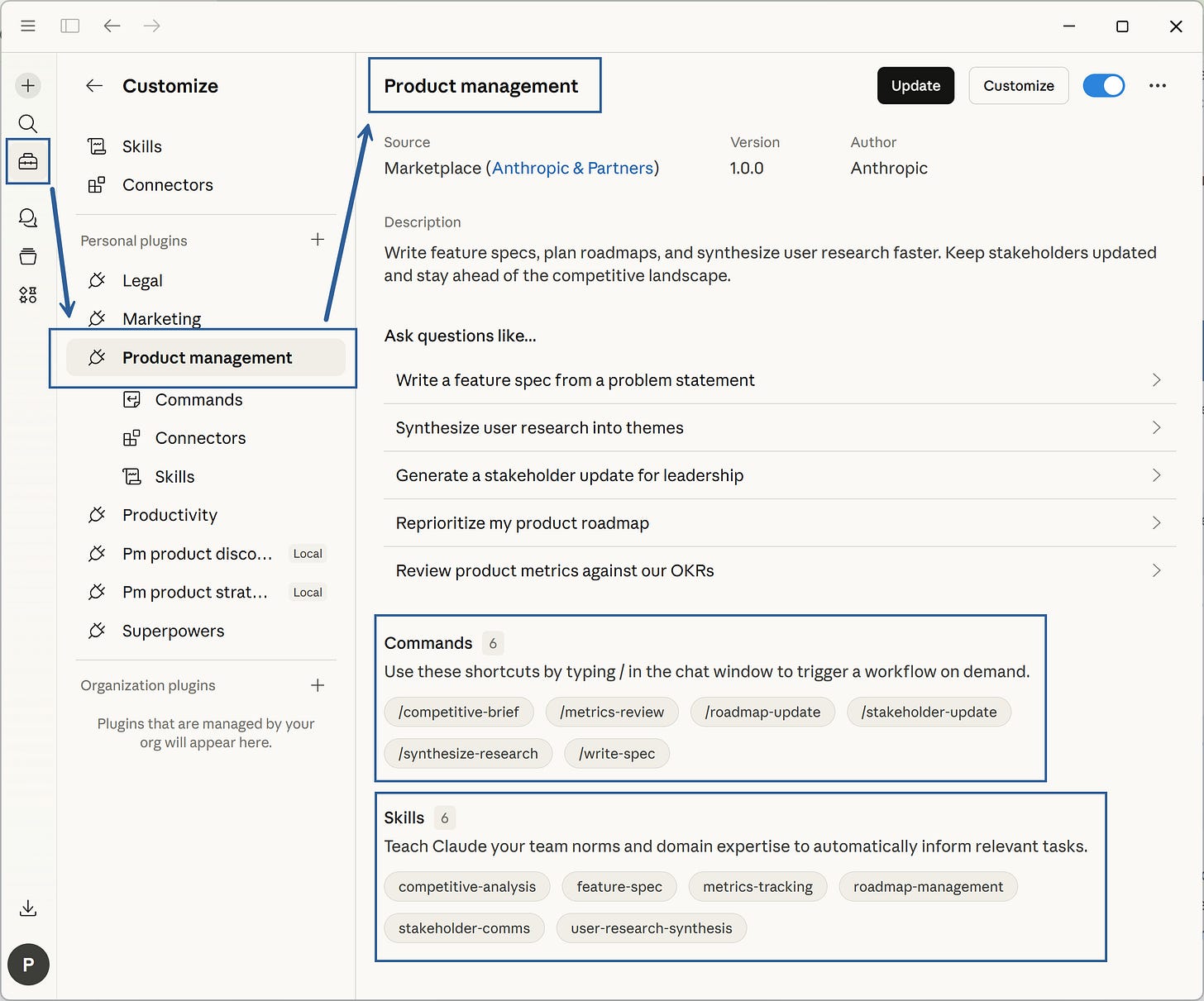 Customize > Plugins in Claude Cowork Customize > Plugins in Claude Cowork