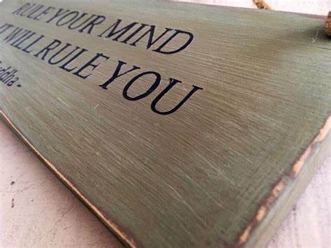 Rule Your Mind Or It Will Rule You. Buddha Quote. | Etsy Rule Your Mind Or It Will Rule You. Buddha Quote. | Etsy