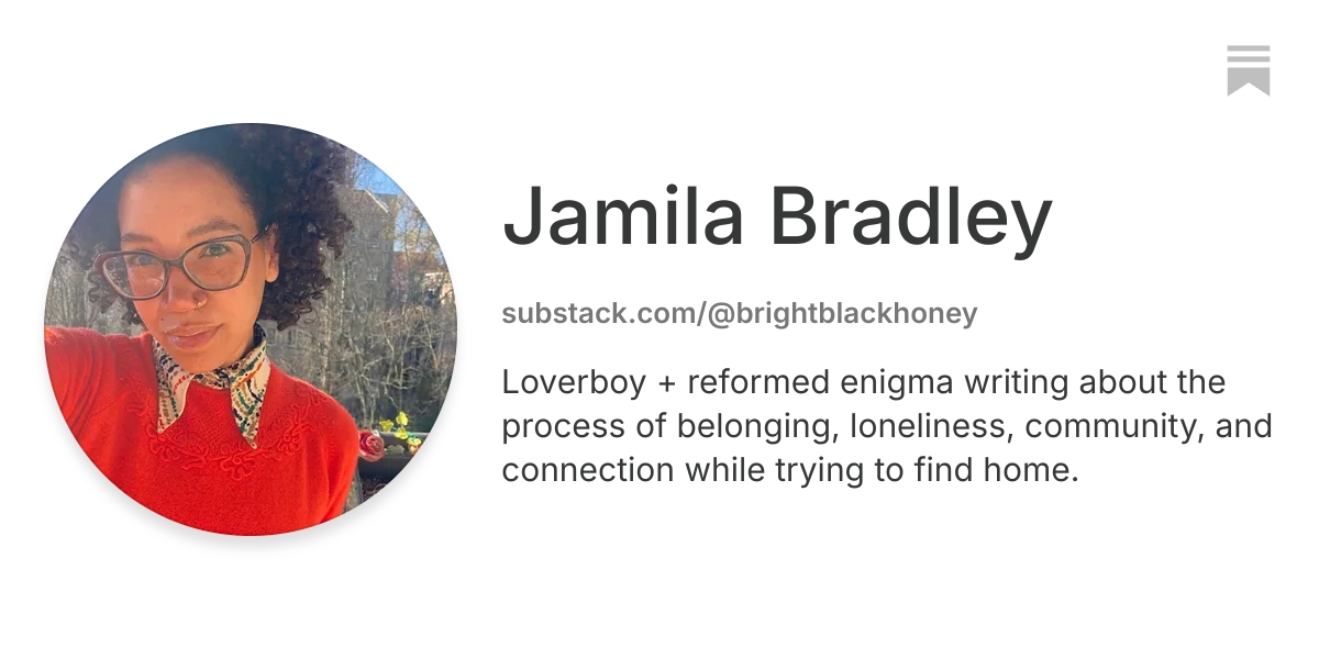 Jamila Bradley | Substack