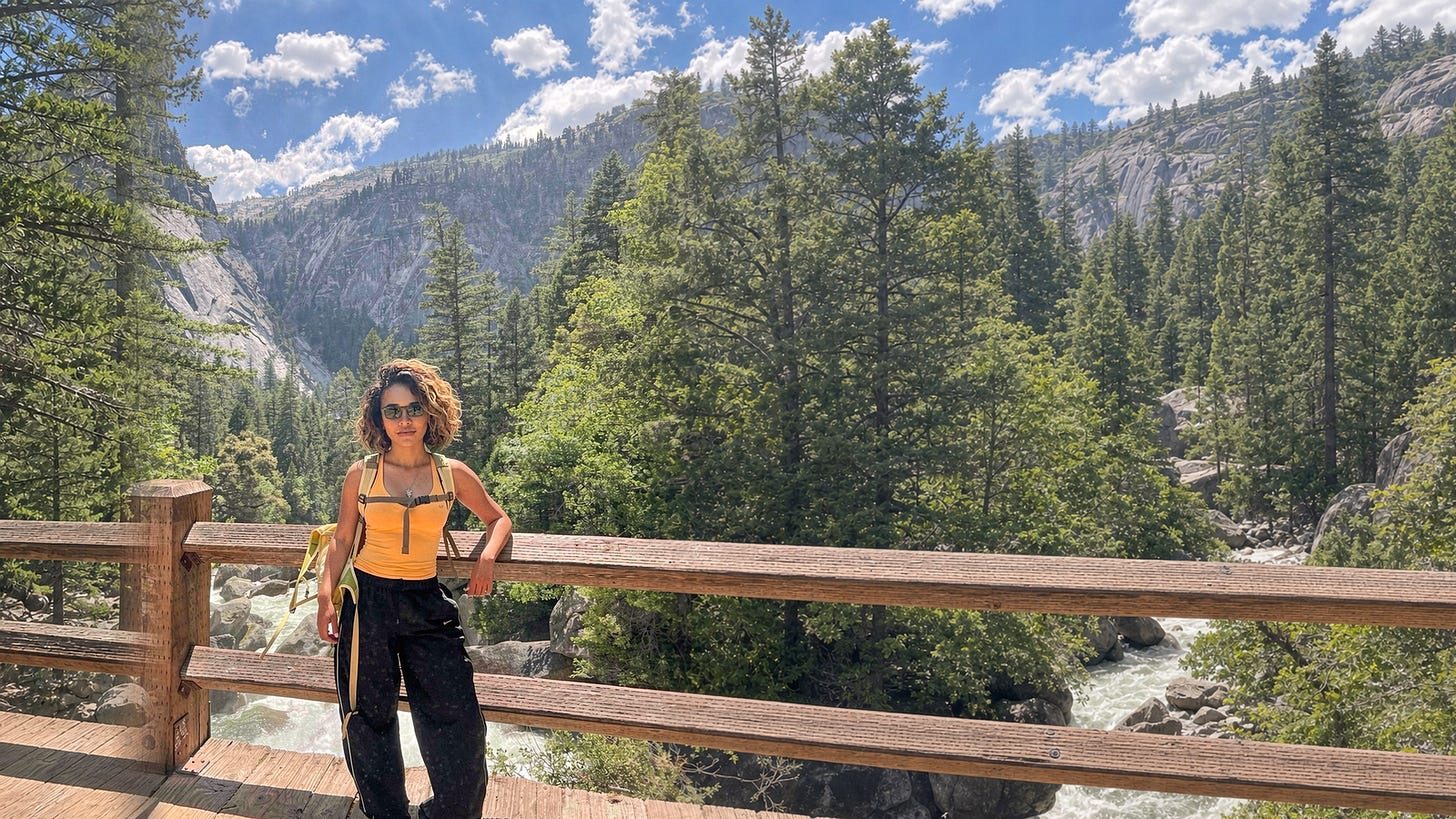 Dani in Yosemite