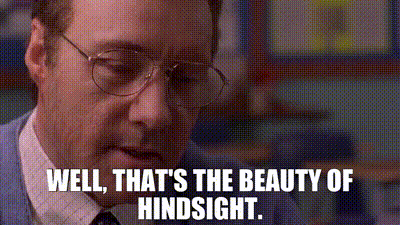 YARN | Well, that's the beauty of hindsight. | Pay It Forward | Video clips  by quotes | 9315cdc6 | 紗