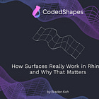 How Surfaces Really Work in Rhino 