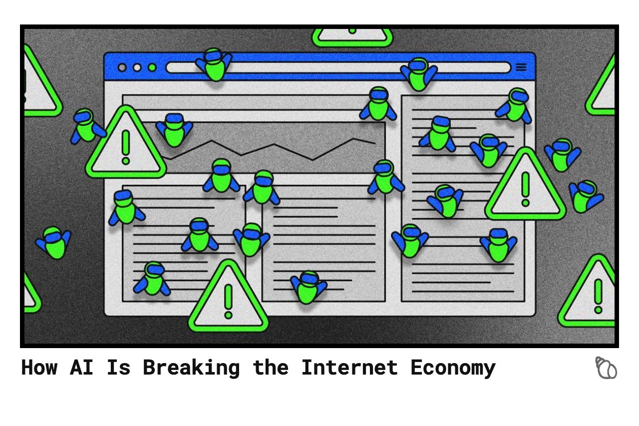 How AI Is Breaking the Internet Economy How AI Is Breaking the Internet Economy