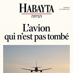 L’avion qui n’est pas tombé.