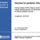 WHO meets big pharma in November, 2004.