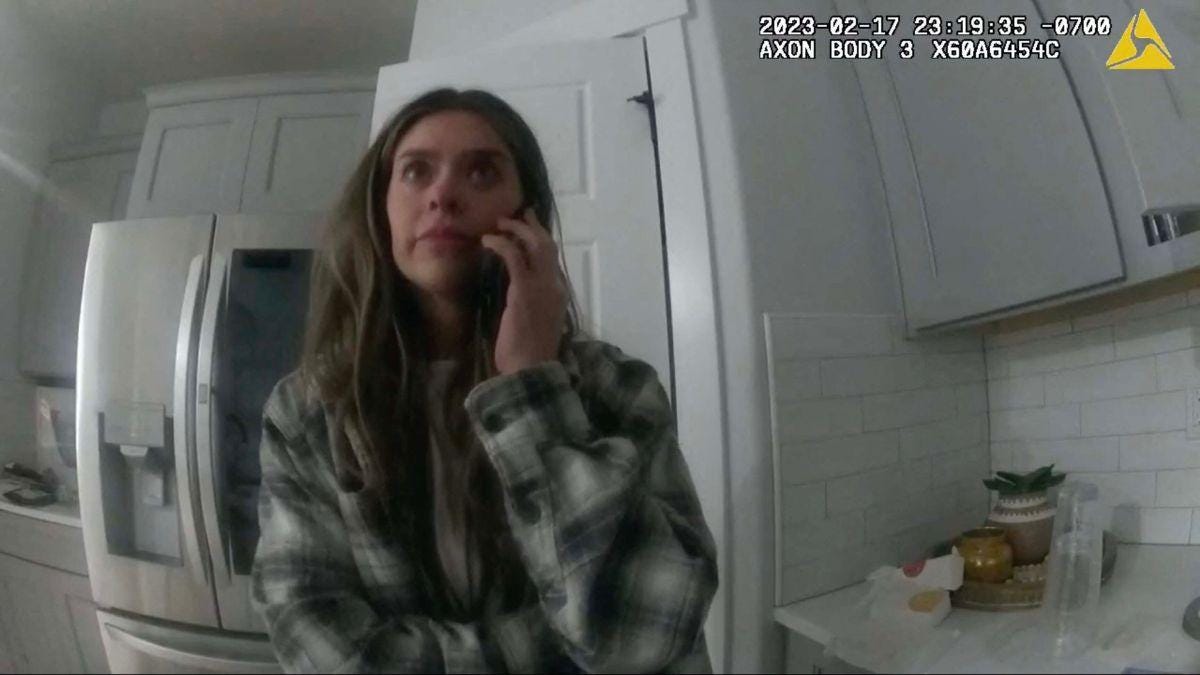 Photo of Video footage of the mom-of-three being violent toward Dakota Mortensen leaked in March. Photo of Video footage of the mom-of-three being violent toward Dakota Mortensen leaked in March.