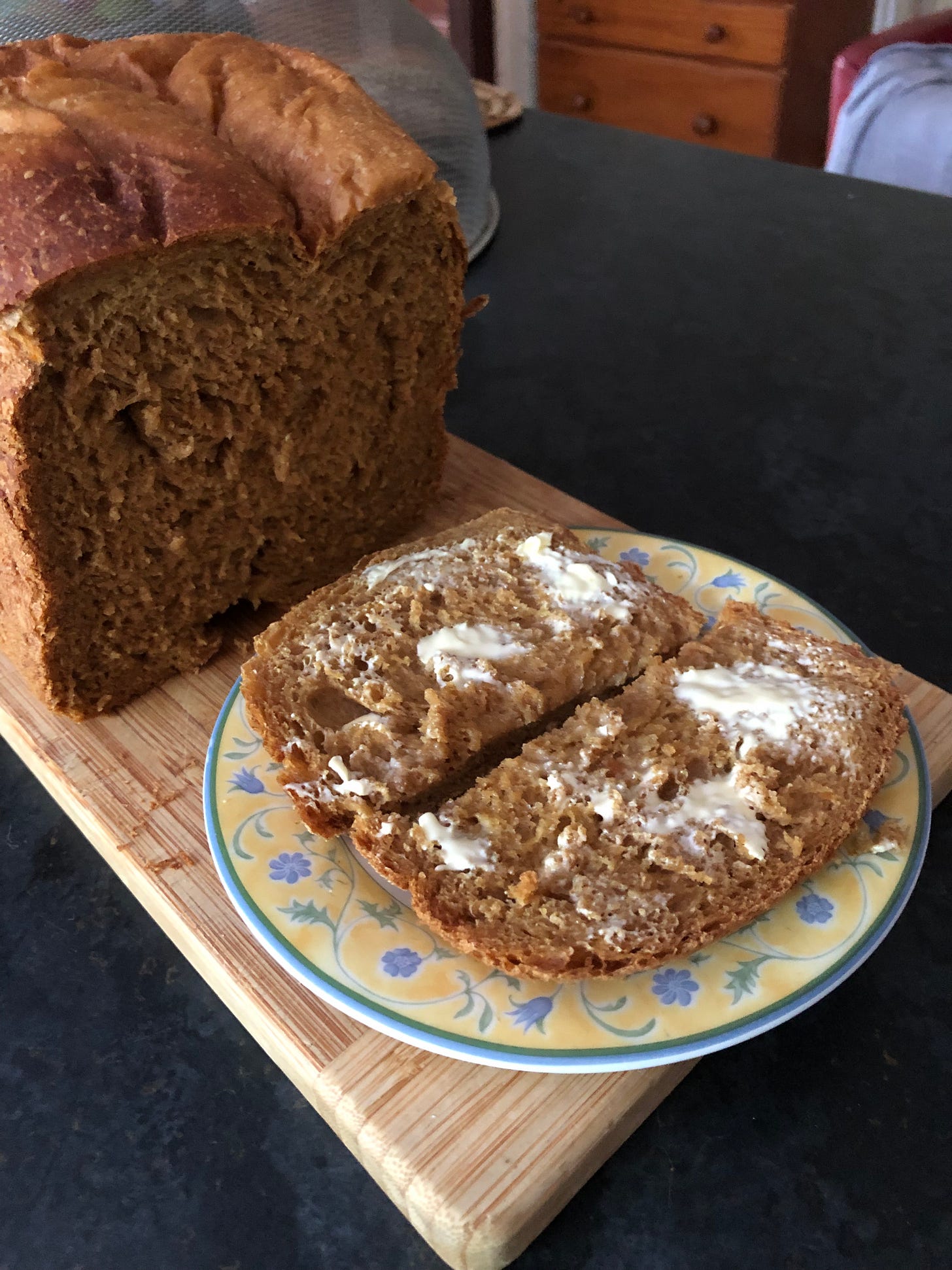 Molasses brown bread