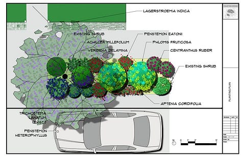 Landscape Plans and Concept plans created by a Garden Designer