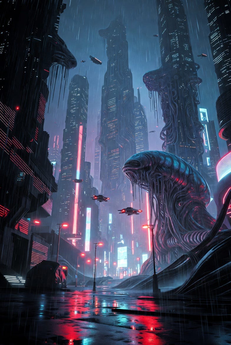 His Eyes Aglow with the Fire of Transcendent Disdain