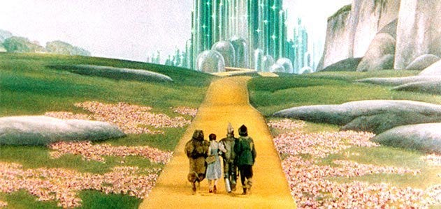 The Wizard of Oz Yellow Brick Road The Wizard of Oz Yellow Brick Road