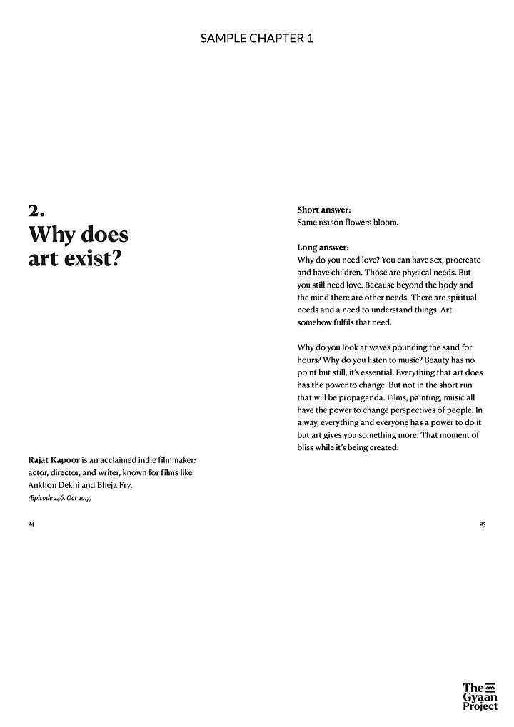 The Design in Everything - Sample Chapters