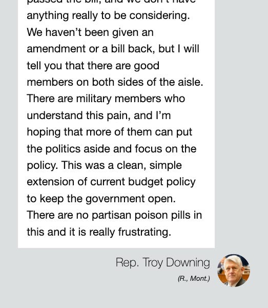 Rep. Troy Downing with a Veterans Day call to service, Rep. Zach Nunn on how the Schumer Shutdown devastated the Midwest, and more