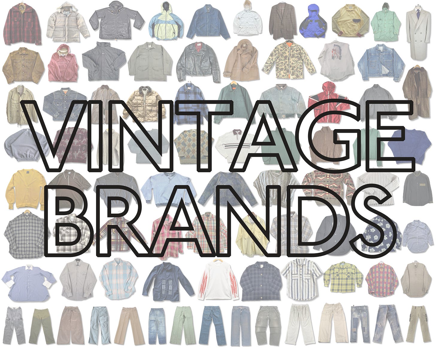 【Brands old clothes】 200+ Vintage Brands to Search For - by Nolan Daniel White