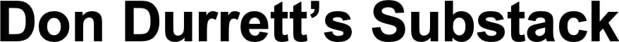 Don’s Newsletter
