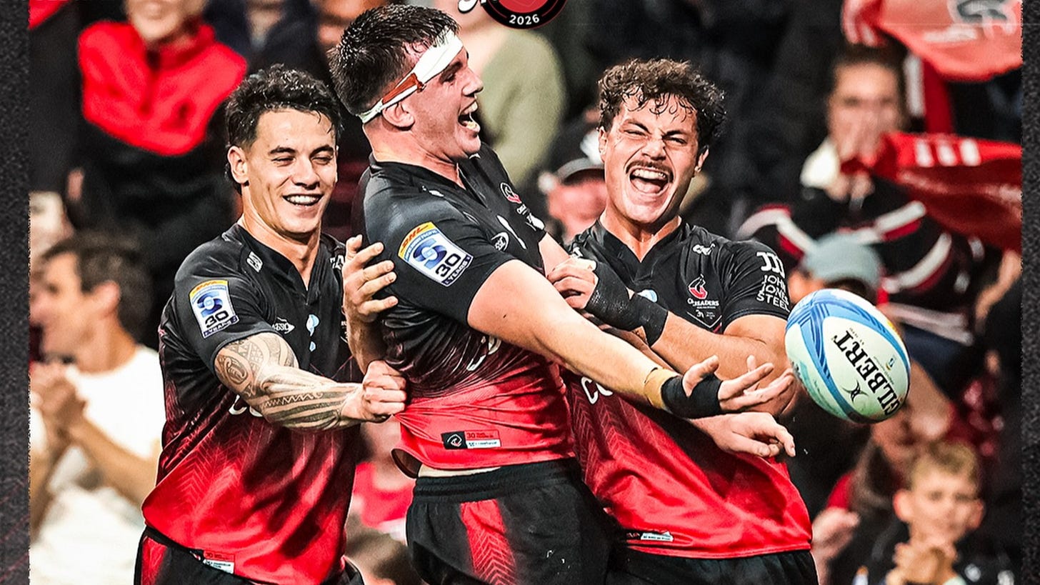 Crusaders beat Blues 36-20 to maintain perfect home record Crusaders beat Blues 36-20 to maintain perfect home record