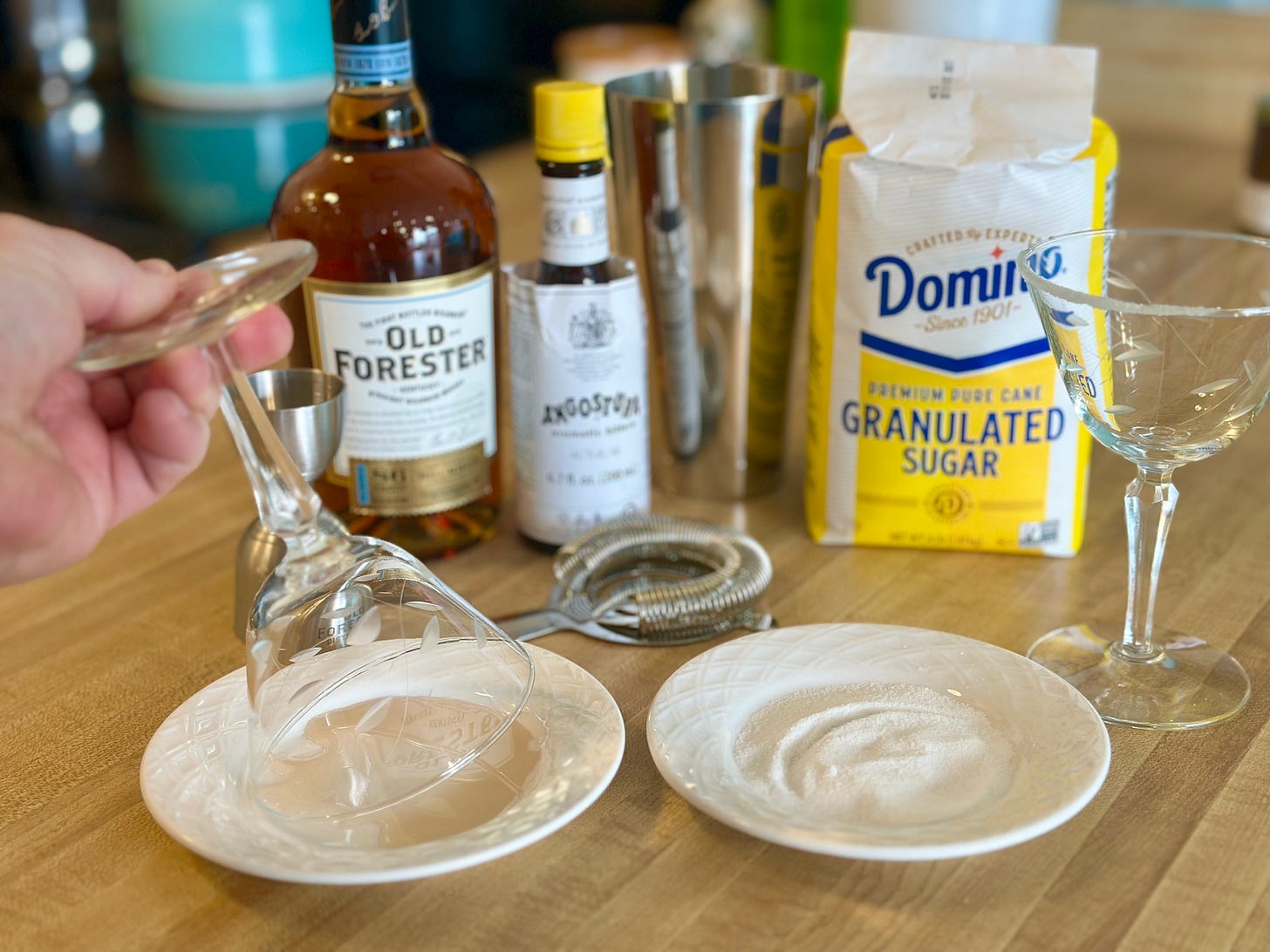 Picture of cocktail glasses