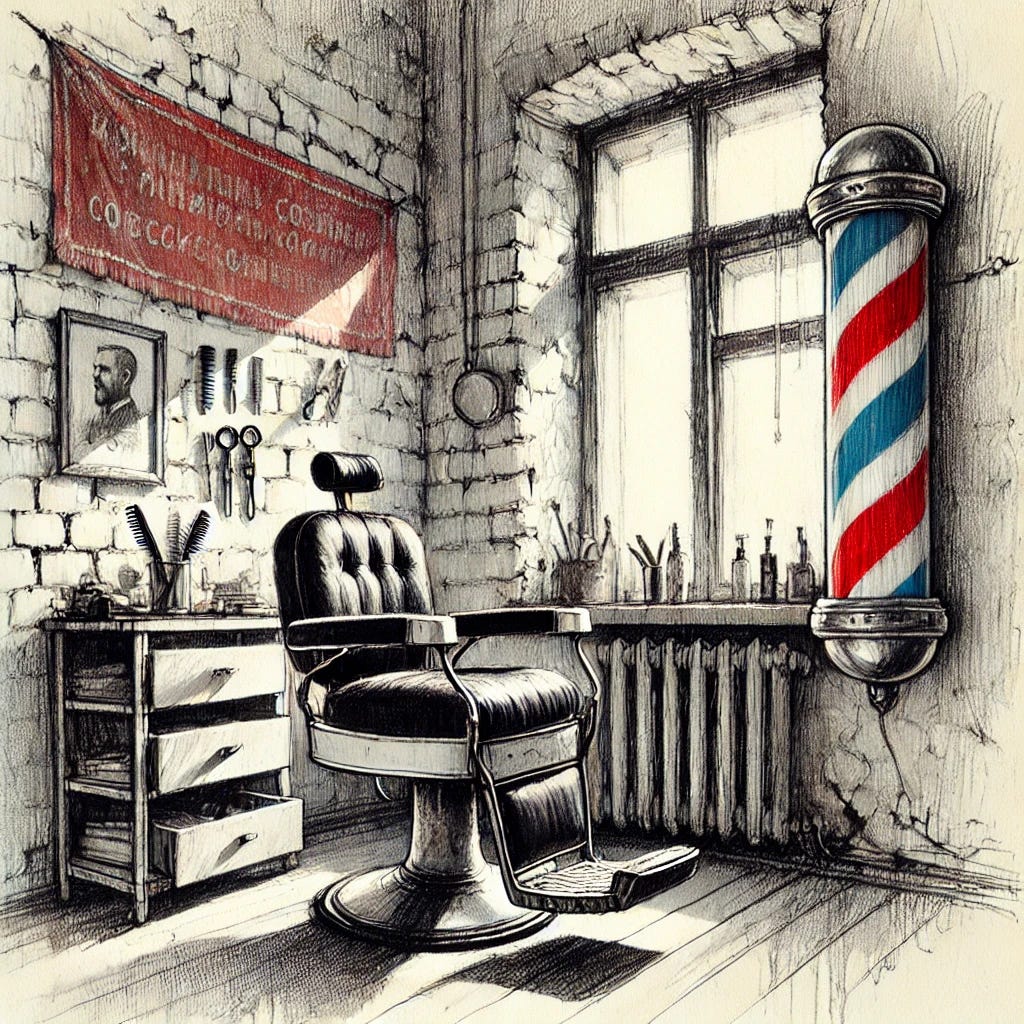 Barbershop Whispers....Russia