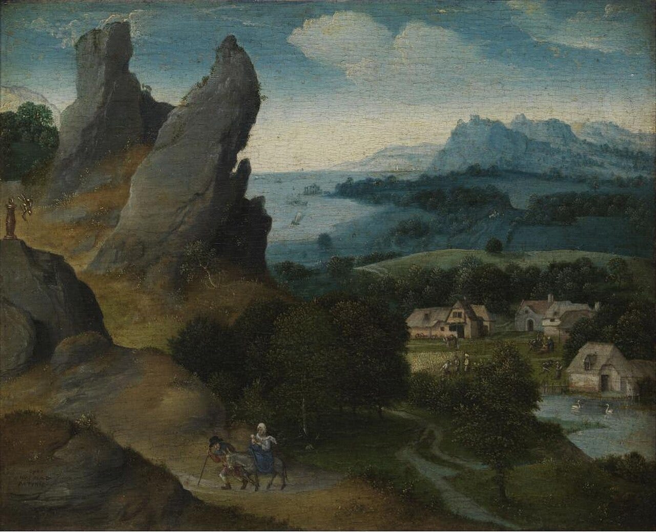 Patinir early landscape painting