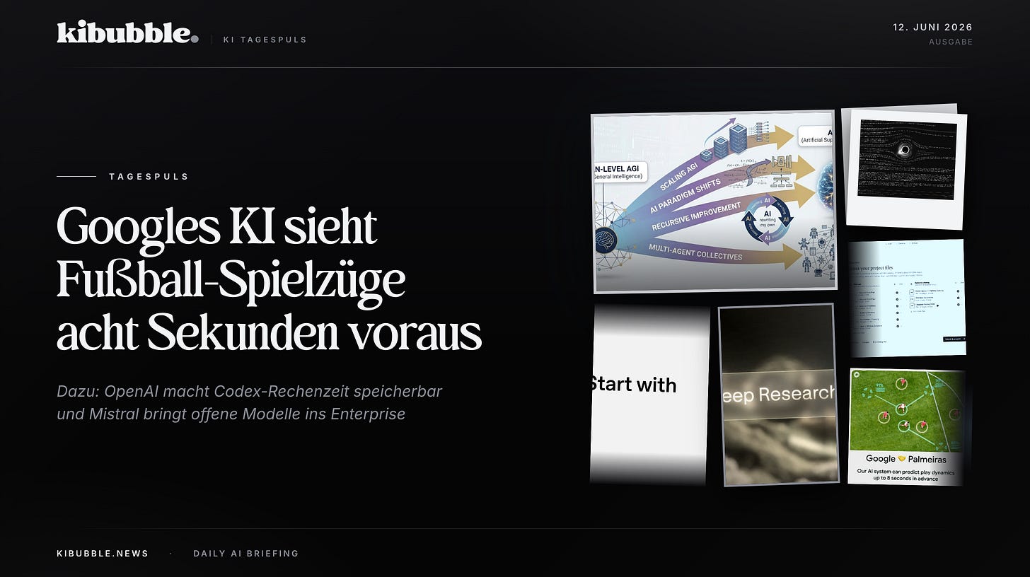Googles KI sieht im Fußball acht Sekunden in die Zukunft Googles KI sieht im Fußball acht Sekunden in die Zukunft