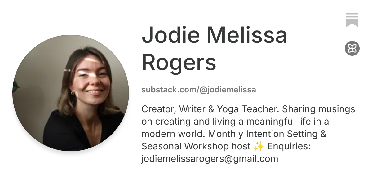 Jodie Melissa Rogers | Substack