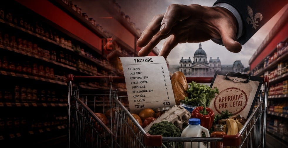 Québec solidaire veut mettre l’État dans votre panier d’épicerie