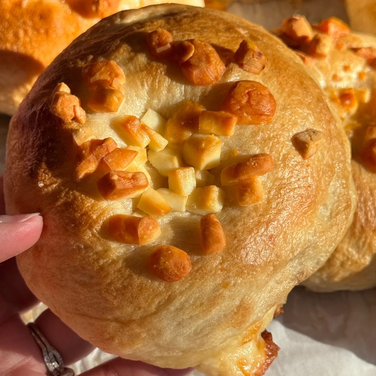 Asiago bagels