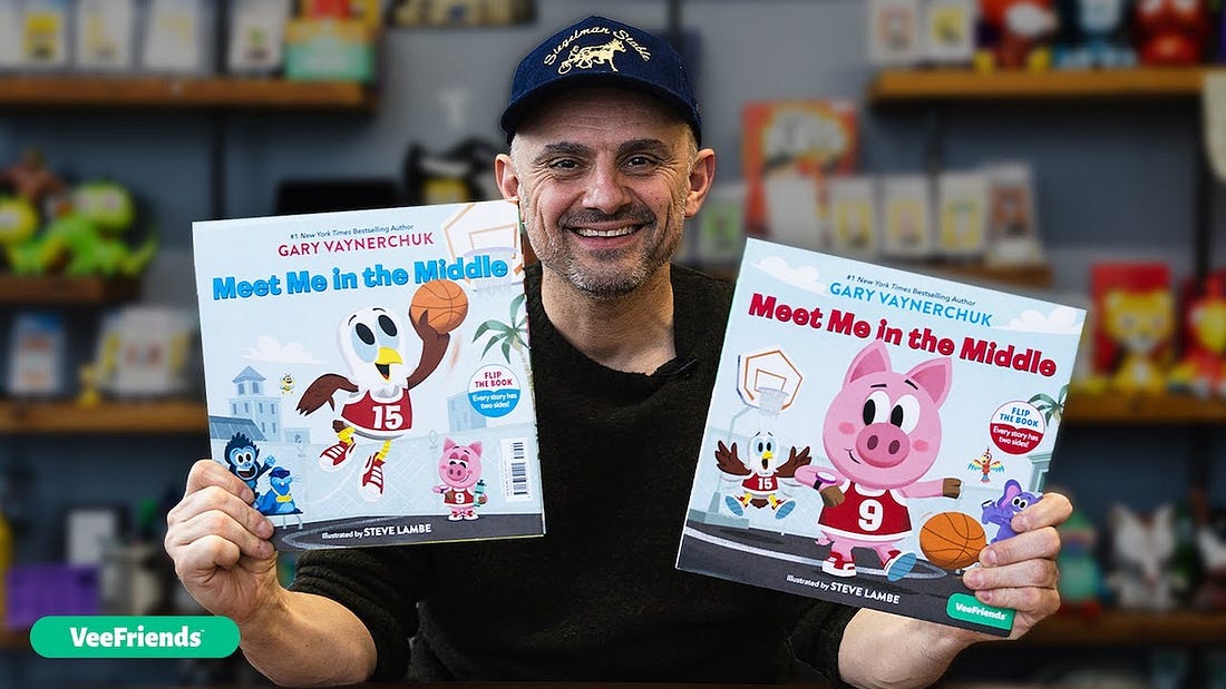 VeeFriends' First Children’s Book “Meet Me in The Middle” VeeFriends' First Children’s Book “Meet Me in The Middle”