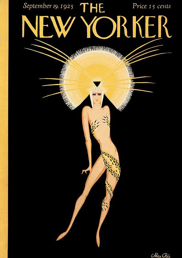 The New Yorker Cover, 1923