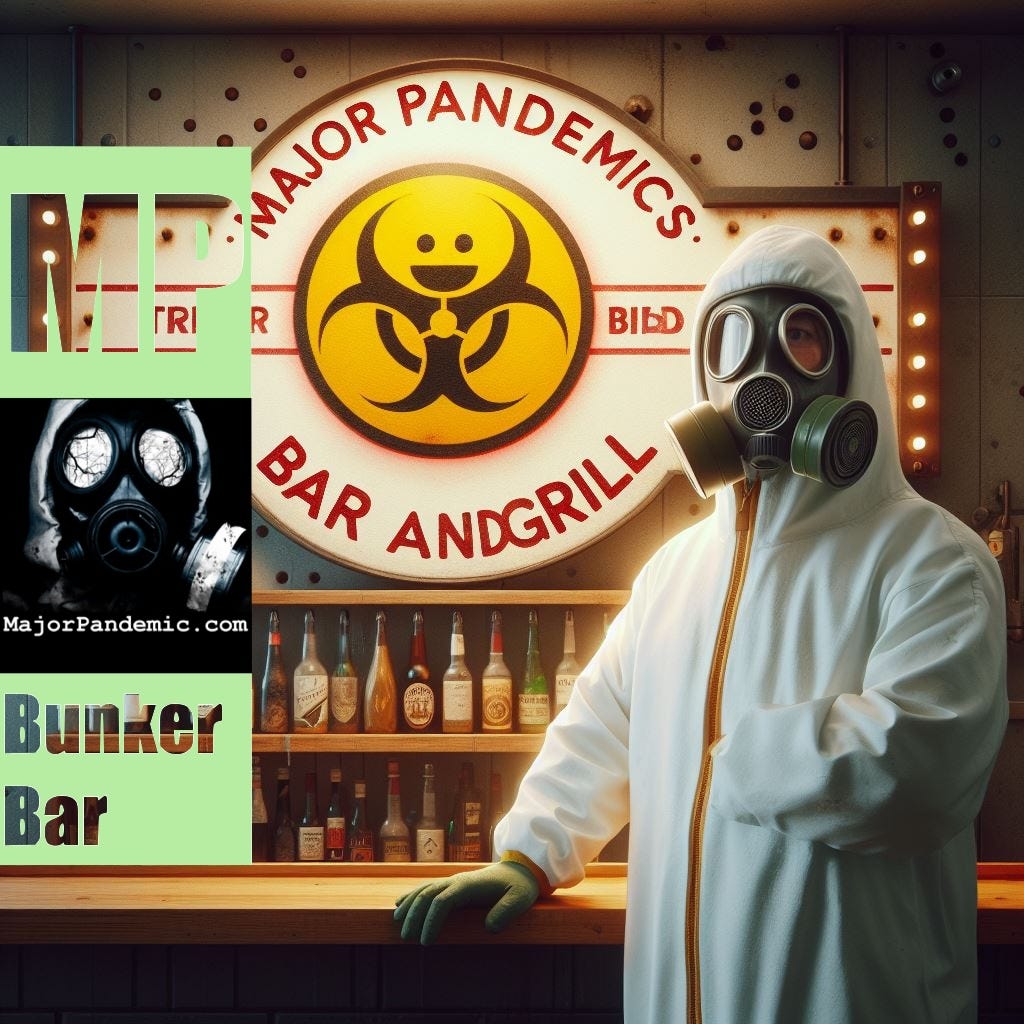 Welcome to Major Pandemic's Bunker Bar - The Origin Story