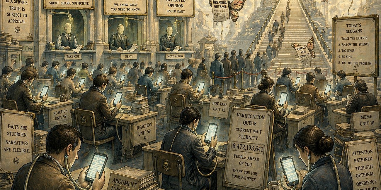 Print Isn’t Dying—Critical Thinking is the one on life support.