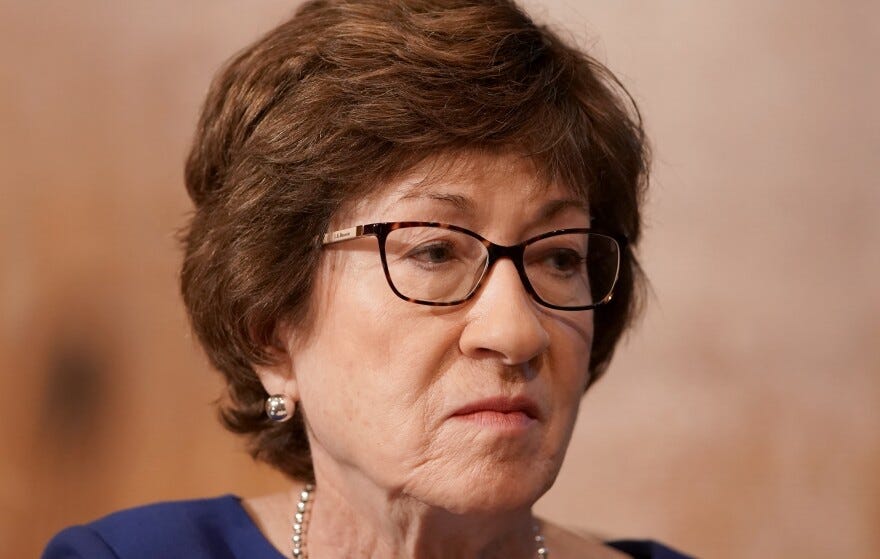 Republican Sen. Susan Collins' 2018 vote in favor of President Trump's second Supreme Court nominee, Brett Kavanaugh, has been a notable issue for Maine voters.