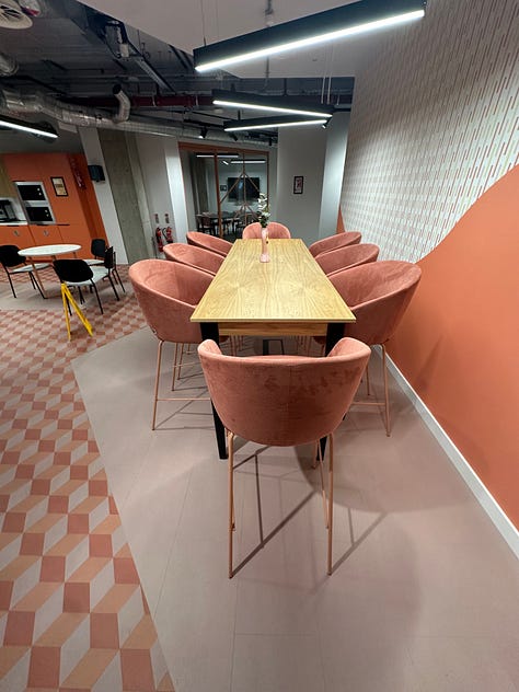 Images of the Runway East Brighton co-working space.