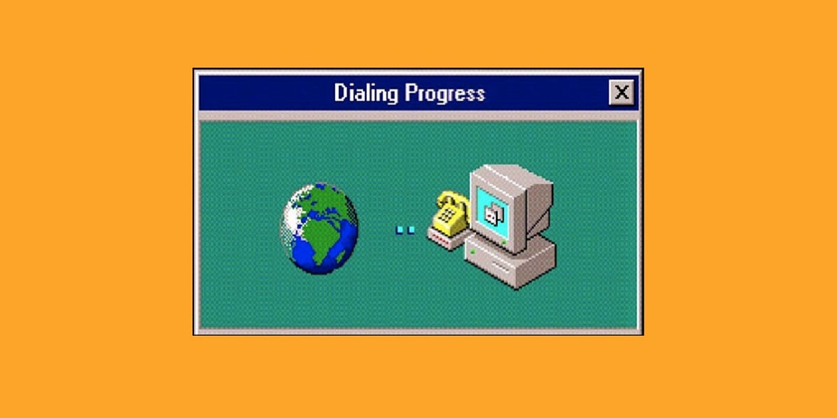 AI's Dial-Up Era