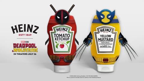Deadpool and Wolverine Literally Go Together Like Ketchup and Mustard - The  Licensing Letter