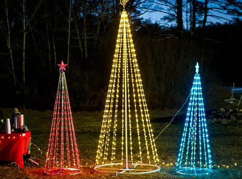 Christmas lights