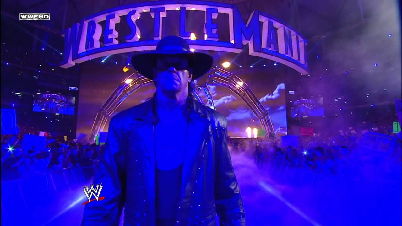 Undertaker makes his entrance: WrestleMania 27 - YouTube Undertaker makes his entrance: WrestleMania 27 - YouTube