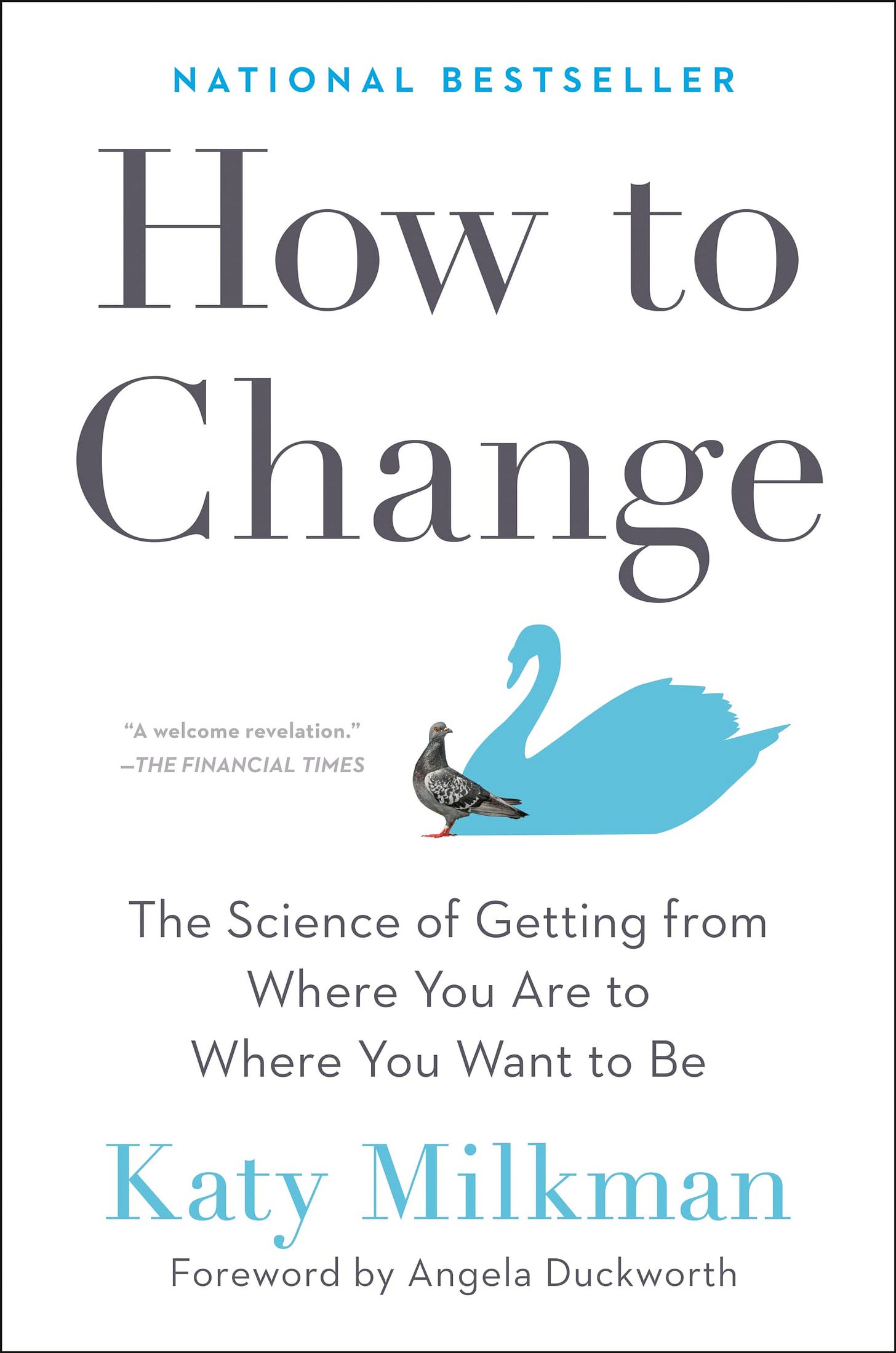 How to Change: The Science of Getting from Where You Are to Where You Want  to Be: Milkman, Katy, Duckworth, Angela: 9780593083758: Amazon.com: Books