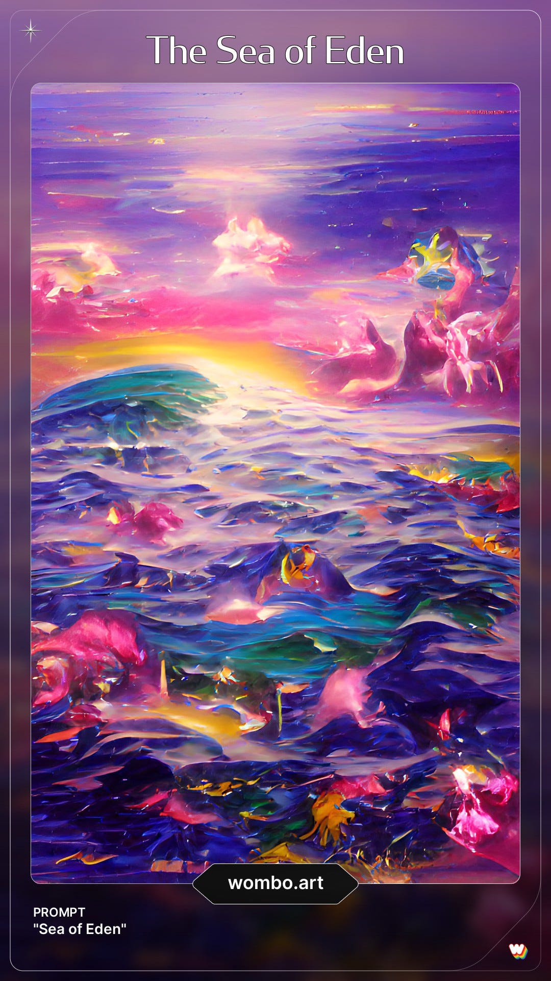 The Sea of Eden