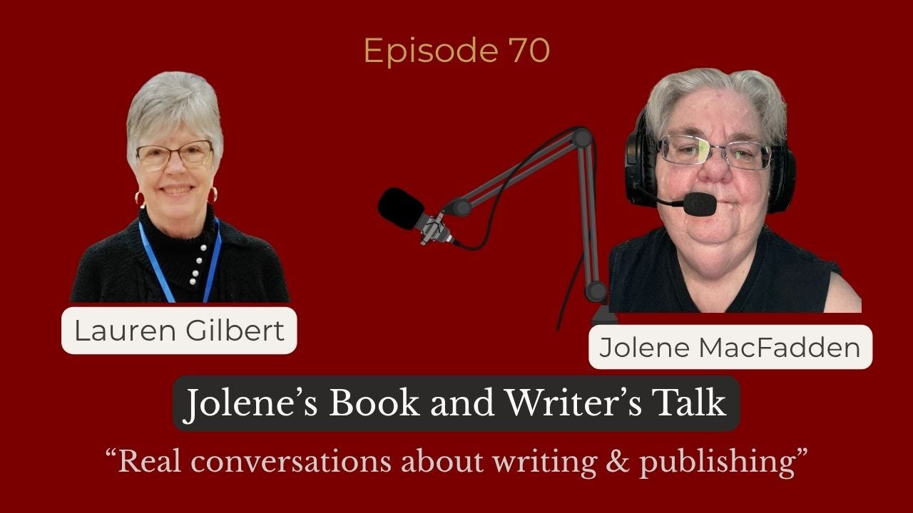 Jolenes Book and Writers Talk - Interview with Author Lauren Gilbert